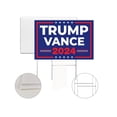 thumbnail image 4 of 2024 Yard Sign with H Stakes Double Sided 18x12 Inch Voted Sign Activation Signs Outdoor Yard Decoration, 4 of 5