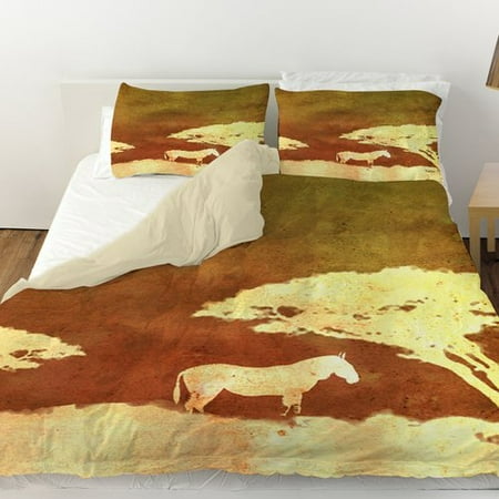 Manual Woodworkers & Weavers Safari Sunrise 3 Duvet Cover