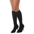 thumbnail image 5 of MeMoi Women's Multi Fiber Opaque Knee Highs - Womens - Female, One Size, Black, 5 of 8
