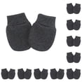 thumbnail image 3 of Sonducket Manoplas para bebés Guantes para recién nacidos Suministros para niños pequeños Accesorios para bebés negro gris Type1 NO1, 3 of 6