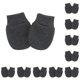 thumbnail image 3 of Manoplas para Bebés Minnieouse Guantes para Recién Nacidos Diseño Considerado Trajes para Bebés Negro Gris Type1 NO1, 3 of 4