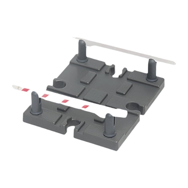 Accesorio de tren de juguete de madera, piezas de carretera y ferrocarril, coordinación mano-ojo, juego de construcción de trenes creativos para niños Camino paralelo