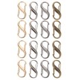 thumbnail image 1 of 16 hebillas de metal ajustables, hebillas de correa de cadena, acortador de cadena, hebillas de ajuste de correa de bolso, pequeñas hebillas de metal para cadenas de bolsos, 1 of 4