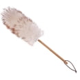 thumbnail image 1 of Standard Lambswool Duster with Bamboo Handle, 24” Wool Duster with Leather Hang, 1 of 4
