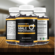 Maxivor Gummies, Maxvor Performance Gummy Supplement (1 Month Supply)
