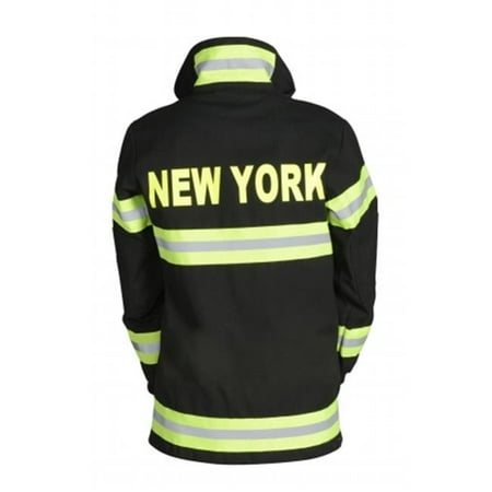 Aeromax FB-NY-AD-SM Adult Fire Fighter New York Suit Small - Black