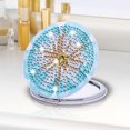 thumbnail image 1 of Cuadros Decorativos DIY Diamond Art Vanity Mirror Handheld Beginner Arts Crafts Regalos (067) Wdftyju embutido en tela, 1 of 8