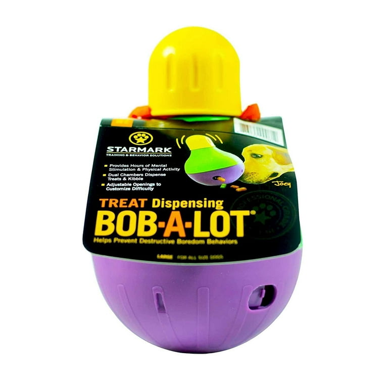 Starmark Treat Dispensing Bob-a-Lot Dog Toy Starmark Treat Dispensing Bob-a-Lot Dog Toy