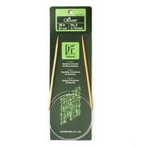Clover Needlecraft Takumi Bamboo Circular Knitting Needle 36 in  No 5