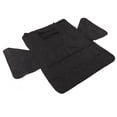 thumbnail image 2 of Funda para asiento de coche para perro, impermeable, resistente a arañazos, de tela Oxford, de malla transpirable, para asientos traseros de coche y SUV, color negro, 2 of 14