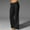 Black, variant on Womens Fashion Cargo Pants Women Fashion Casual High Waist Solid Color Elastic Waist Plus Size Womens Pants White 2X