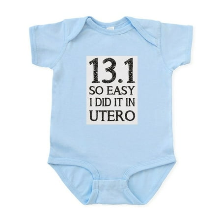 

CafePress - 13.1 So Easy I Did It In Utero Infant Bodysuit - Baby Light Bodysuit Size Newborn - 24 Months