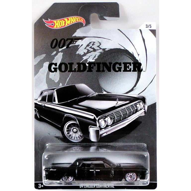 Hot Wheels 2015 exclusive James Bond 007 collection bundle of 5