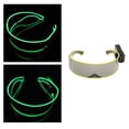 thumbnail image 3 of Gafas de sol luminosas LED, gafas con visera electrónica, estilo , Punk, para Cosplay, Halloween, bares, clubes, regalos jinwen Gafas de sol luminosas, 3 of 8