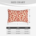 thumbnail image 4 of Daiia Tomatoes And Chili Bedding Waterproof Pillow Protector Zippered Queen – Bed Bug Proof Pillow Encasement-16"x24", 4 of 6