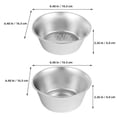 thumbnail image 2 of Rice Washing Sieve Kitchenware Housewarming Gift Silver Filtering Water for 1 Set, 2 of 4