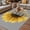 Grey, variant on Yellow Sunflowers Outdoor Rug for Patio/Deck/Porch, Non-Slip Large Area Rug 3 x 5 Ft, Floral Rustic Abstract Black Indoor Outdoor Rugs Washable Area Rugs, Reversible Camping Rug Carpet Runner