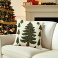 thumbnail image 6 of Elainilye Christmas Pillow Covers 18x18 Inches Decorative Pillow Cases with Hidden Zipper for Home Holiday Decor, 6 of 6