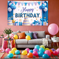 thumbnail image 5 of Yatrandify Colorful Design Happy Birthday Banner Decorative Elements Celebration Decor Star Theme for Birthday Party Indoor Decoration Photo Shoot, 5 of 7