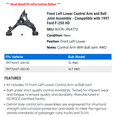 thumbnail image 2 of Front Left Lower Control Arm and Ball Joint Assembly - Compatible with 1997 Ford F-250 HD, 2 of 2