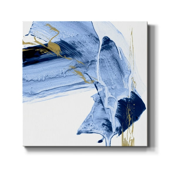 Wexford Home Golden Current I-Premium Gallery Wrapped Canvas, 10" x 10" - Ready to Hang