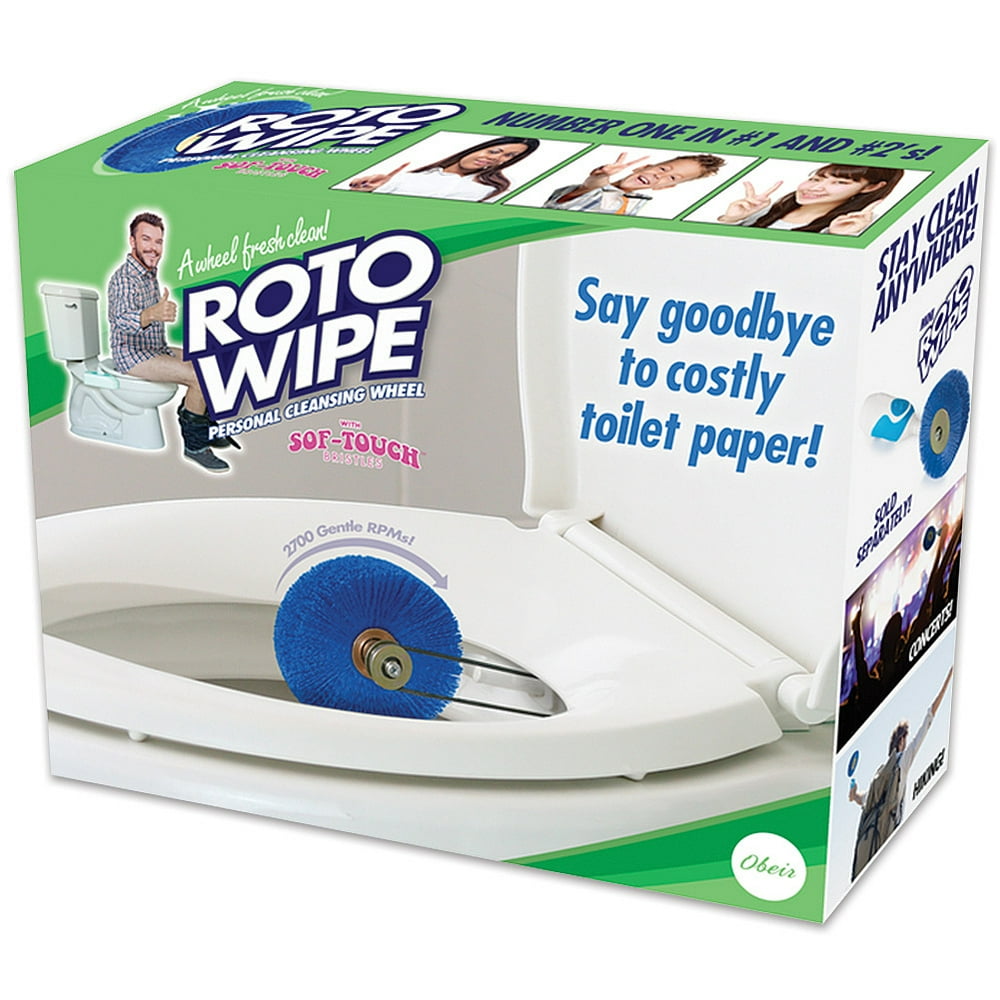 Prank Gift Box Roto Wipe Goodbye Toilet Paper Hide Present Inside