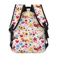 thumbnail image 4 of Pofeuu Cute Butterfly Flowers Print Backpack for Men and Women - Basic Bookbag Casual Daypack Backpacks for College Work Travel-One Size, 4 of 5