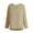 Khaki, variant on Mens Plus Size Tops V Neck Lightweight Casual Long Sleeve Shirts Loose Comfy Loungewear Basic Tees Top