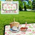 thumbnail image 5 of Yaoyar Outdoor Picnic Blanket 200*200cm Picnic Mat Extra Large Camping Blanket Beach Blanket Foldable Waterproof Sand Mat Hiking Travel Family Concerts, 5 of 6
