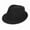 Black, variant on HNMKIU Classic Western Cowboy Hat for Outdoor Riding and Fashion Events - Timeless Fedora Style Accessory,Black