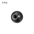 thumbnail image 3 of Unique Bargains Threaded Ball Knobs, 1.57Inch Dia M12 Female Thread Thermoset Round Ball Handles, Black 6 Pack, 3 of 5