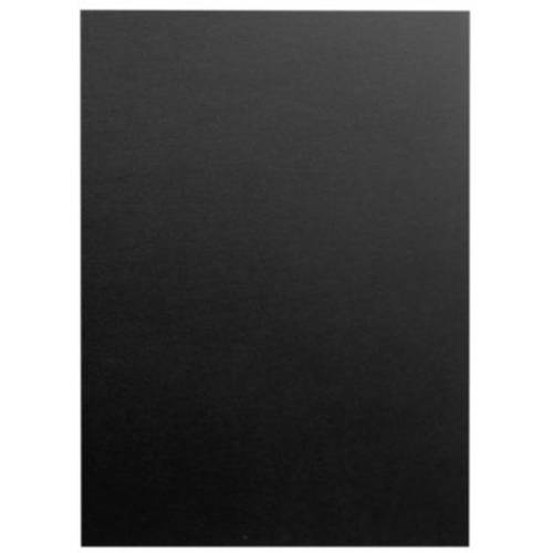 8 1/2 x 11 Cardstock Black Satin (50 Qty.)