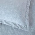 thumbnail image 6 of Chezmoi Collection 3-Piece Embossed Velvet Comforter Set King Size, Blue - Soft Plush Velvet Bedding Set with 2 Pillow Shams for All Seasons with Washed Microfiber Reverse, 6 of 9