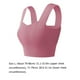 thumbnail image 2 of 1pc Yoga Deportes Sin mangas Chaleco Shakeproof Running Mujer Ropa interior (Talla L) HOMEMAXS MX10932392, 2 of 6