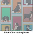 thumbnail image 5 of Lots of Bernese Mountain Dog Glass Cutting Board Large 12 in x 15 in, 5 of 5
