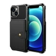 thumbnail image 7 of Feishell for iPhone 13 Wallet Case, with ID&Credit Card Holder Slots Pockets Wallet Back Cover Stand Flip Folio Leather Magnetic Absorption Cover For Apple iPhone 13 6.1", Black, 7 of 7