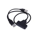 thumbnail image 2 of ANGGREK Pin Cable Adapter, Cable, USB 2.0 Cable Hard Disk Drive For 2.55 HDD Solid State Drive Mechanical SSD HDD, 2 of 7