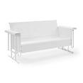 thumbnail image 1 of Crosley Furniture Bates Sofa Glider - White, 1 of 4