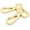 Gold, variant on 2PCS 1 Inch Push Gate Snap Hooks Metal Swivel Lobster Claw Clasp Purse Hardware SC21 (Gold)