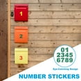 thumbnail image 6 of Uxcell Reflective Number Stickers, Vinyl Mailbox Number Decals Self-Adhesive Reflective Green 2", 6 of 6