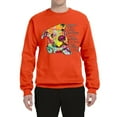 thumbnail image 3 of Colorful Pitbul | People Will Know How Large Your Soul | Dean Russo Art Animal Lover Unisex Crewneck Sweatshirt, Orange, XX-Large, 3 of 6