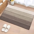 thumbnail image 2 of Entrance Runner Rug 2'x3',Brown Beige Ombre Non-slip Doormat for Indoor Outdoor Entrance,Farmhouse Vintage Wooden Striped Washable Throw Floor Mat for Front Door/Living Room/Bedroom/Bathroom/Kitchen, 2 of 9