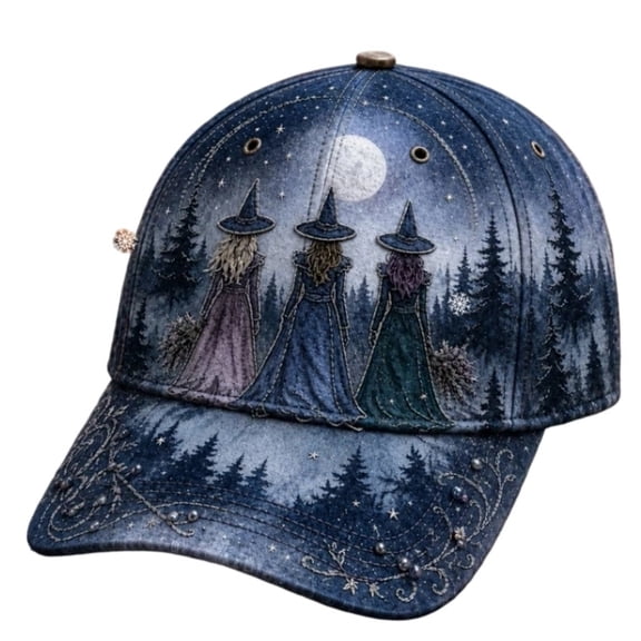 Halloween Print Baseball Cap Snapback Adjustable For Men Women Classic Casual Sports Daily Wear Sun Hat