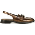 thumbnail image 2 of Naturalizer Frances Women's Loafers & Slip-Ons Chestnut Brown Leather Size 9 W, 2 of 5