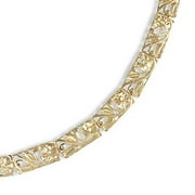 10kt Floral Bracelet