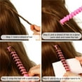 thumbnail image 6 of 20pcs Spirals Hair Perm Rods Hairdressing Styling Curling Rod for Women Overnight Hair Rollers Curler Spirals Curls Rod, 6 of 8