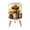 Color 3, variant on Small Trash Can with Lid Cow Cowboy Hat Sunflowers Western Decor Farmhouse 1.8 Gallon Dog Proof Trash Can Round Garbage Can Waste Bin Wastebasket for Bathroom Bedroom Living Room