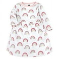 thumbnail image 3 of Hudson Baby Girl Cotton Dresses, Modern Rainbow, 18-24 Months, 3 of 4