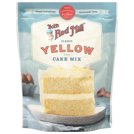 Bobs Red Mill Classic Yellow Cake Mix - 15.5 oz - Pack of 2
