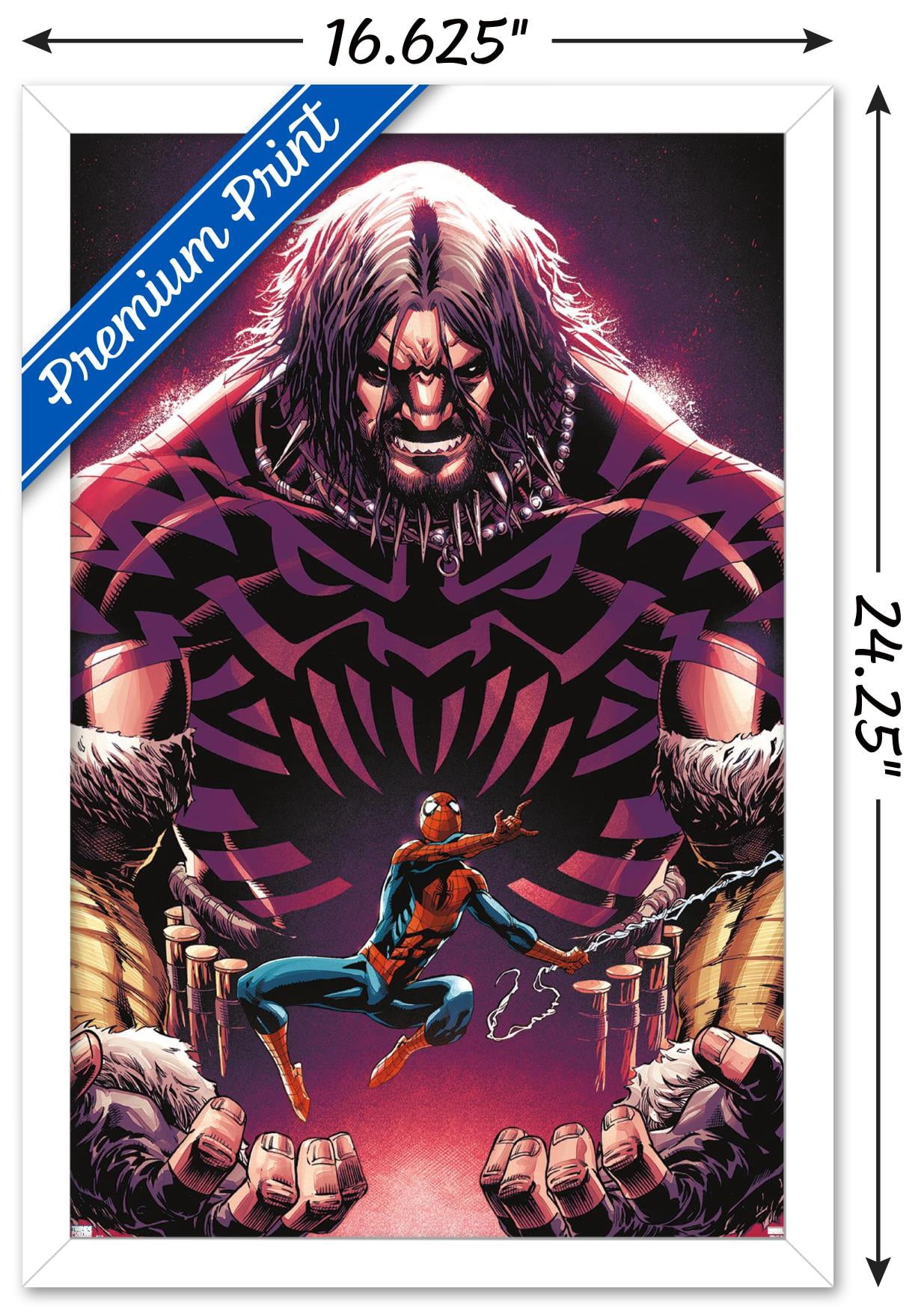 Marvel Kraven The Hunter - Amazing Spider-Man #17 Wall Poster, 14.725" x 22.375" Framed